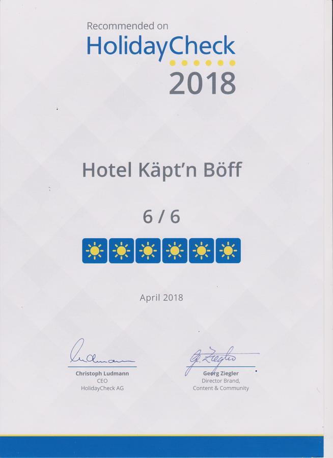 דירות Vadersdorf Kaept'N Boeff מראה חיצוני תמונה